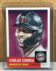 Carlos Correa #534 Baseball Cards 2022 Topps Living Prices