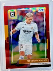 Federico Valverde [Optic Red] Soccer Cards 2022 Panini Donruss Prices