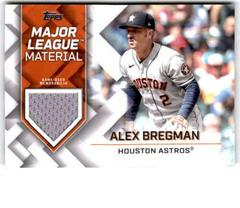 Alex Bregman Baseball Cards 2022 Topps Update Major League Material Relics Prices