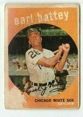 Earl Battey #114 Baseball Cards 1959 Venezuela Topps Prices
