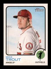 Mike Trout [French] Baseball Cards 2022 Topps Heritage Prices