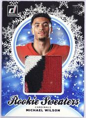 Michael Wilson #HS-MWI Football Cards 2023 Panini Donruss Rookie Holiday Sweater Prices
