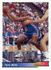 Terry Mills Basketball Cards 1992 Upper Deck Prices