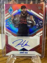 Jimmy Uso [Red] Wrestling Cards 2022 Panini Chronicles WWE Phoenix Autographs Prices