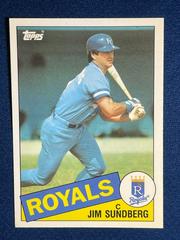Jim Sundberg Baseball Cards 1985 Topps Traded Tiffany Prices