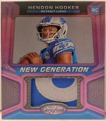 Hendon Hooker [Purple] #NGJM-16 Football Cards 2023 Panini Certified New Generation Jerseys Mirror Prices