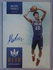 Matisse Thybulle [Citrine] #HA-MAT Basketball Cards 2019 Panini Court Kings Heir Apparent Autographs Prices