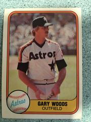 Gary Woods #75 Baseball Cards 1981 Fleer Prices