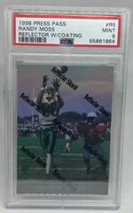Randy Moss [Reflector w/ Coating] #R5 Football Cards 1998 Press Pass Prices