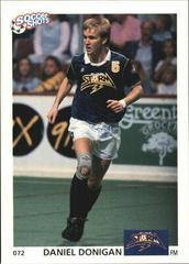 Daniel Donigan #72 Soccer Cards 1991 Soccer Shots MSL Prices