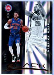 Derrick Rose Basketball Cards 2019 Panini Black Prices