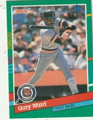 Gary Ward #728 Baseball Cards 1991 Donruss Prices