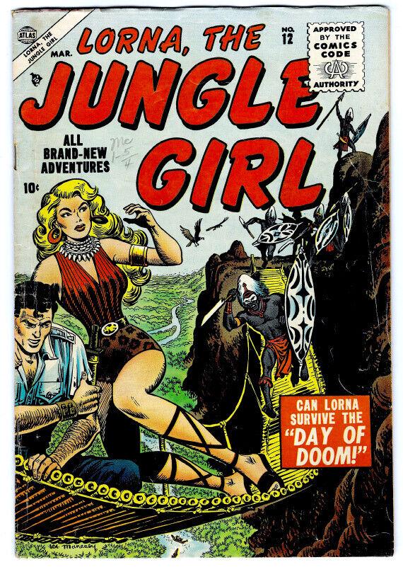 Lorna the Jungle Girl #12 (1955) Comic Books Lorna the Jungle Girl