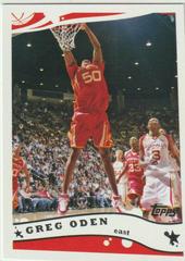 Greg Oden Basketball Cards 2006 Topps McDonald's All American Prices