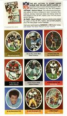 Rosey Taylor Football Cards 1972 Sunoco Stamps Prices