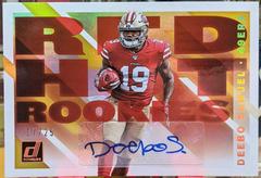 Deebo Samuel Football Cards 2019 Donruss Red Hot Rookies Autographs Prices