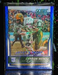 Carson Wentz [Artist's Proof] #335 Football Cards 2016 Panini Score Prices