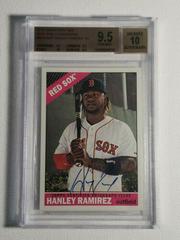 Hanley Ramirez #HR Baseball Cards 2015 Topps Heritage Real One Autographs Prices
