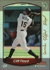 Cliff Floyd [Refractor] #23 Baseball Cards 2000 Bowman Chrome Prices