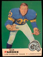 Jack Pardee #12 Football Cards 1969 Topps Prices