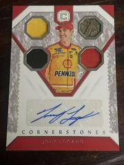 Joey Logano #CMS-JL Racing Cards 2020 Panini Chronicles Nascar Cornerstones Materials Signatures Prices