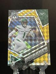 Ahmad 'Sauce' Gardner [Gold] #SS-ASG Football Cards 2023 Panini Mosaic Swagger Prices