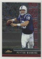 Peyton Manning #3 Football Cards 2008 Topps Finest Prices