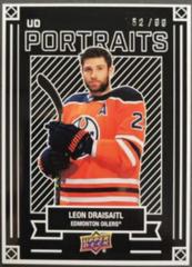 Leon Draisaitl [Gold] Hockey Cards 2022 Upper Deck UD Portraits Prices