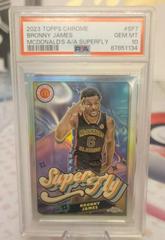 Bronny James #SF-7 Basketball Cards 2023 Topps Chrome McDonald's All American SuperFly Prices