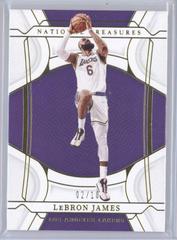 LeBron James [Gold] #19 Basketball Cards 2021 Panini National Treasures Prices