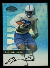 Edgerrin James [Autograph Power Blue] Football Cards 1999 Playoff Contenders Prices