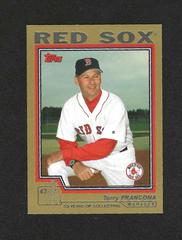 Terry Francona [Gold] Baseball Cards 2004 Topps Traded Prices