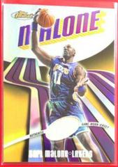 Karl Malone [Jersey Refractor] Basketball Cards 2003 Finest Prices