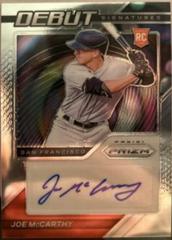 Joe McCarthy #DS-JM Baseball Cards 2021 Panini Prizm Debut Signatures Prices