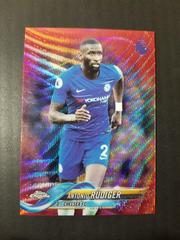 Antonio Rudiger [Red Wave Refractor] #63 Soccer Cards 2018 Topps Chrome Premier League Prices