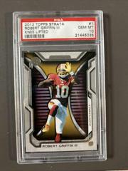 Robert Griffin III [Knee Lifted] Football Cards 2012 Topps Strata Prices