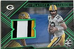 Aaron Rodgers [Emerald] Football Cards 2022 Panini Limited Playoff Brilliance Prices