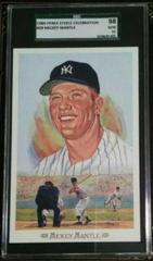 Mickey Mantle #28 Baseball Cards 1989 Perez Steele Celebration Postcard Prices