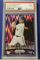 George Brett [Purple Flash Prizm] #165 Baseball Cards 2015 Panini Prizm Prices