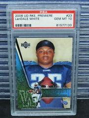 LenDale White #23 Football Cards 2006 Upper Deck Rookie Premiere Prices
