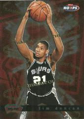 Tim Duncan #9 CB Basketball Cards 1997 Hoops Chairman of the Boards Prices