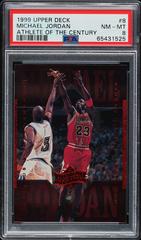 Michael Jordan #8 Basketball Cards 1999 Upper Deck MJ Athlete of the Century Prices