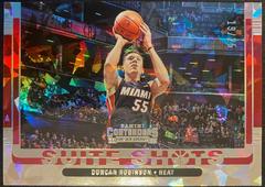 Duncan Robinson [Cracked Ice] #12 Basketball Cards 2022 Panini Contenders Suite Shots Prices