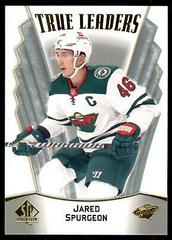 Jared Spurgeon Hockey Cards 2021 SP Authentic True Leaders Prices