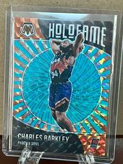 Charles Barkley [Mosaic Blue Fluorescent] #2 Basketball Cards 2020 Panini Mosaic HoloFame Prices