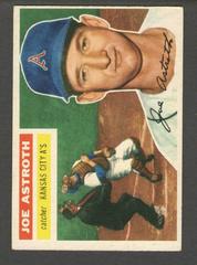 Joe Astroth [Gray Back] Baseball Cards 1956 Topps Prices