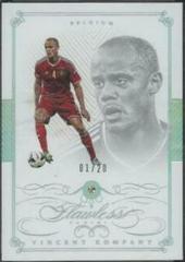 Vincent Kompany [Ruby] Soccer Cards 2016 Panini Flawless Prices