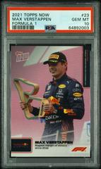 Max Verstappen #23 Racing Cards 2021 Topps Now Formula 1 Prices