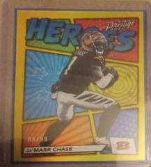 Ja'Marr Chase [Gold] Football Cards 2022 Panini Prestige Heroes Prices