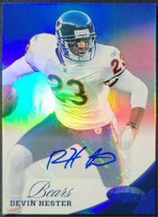 Devin Hester [Mirror Blue Autograph] Football Cards 2012 Panini Certified Prices
